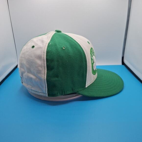 Vintage New Era 59Fifty Boston Celtics Antoine Walker Fitted Hat Cap 7 1/8 - Picture 5 of 8
